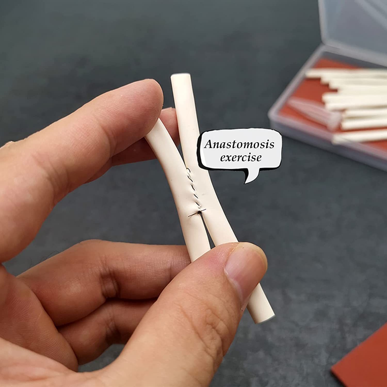 Amazon.co.jp: 5mm血管吻合練習モデル、縫合練習看護師、医師のための